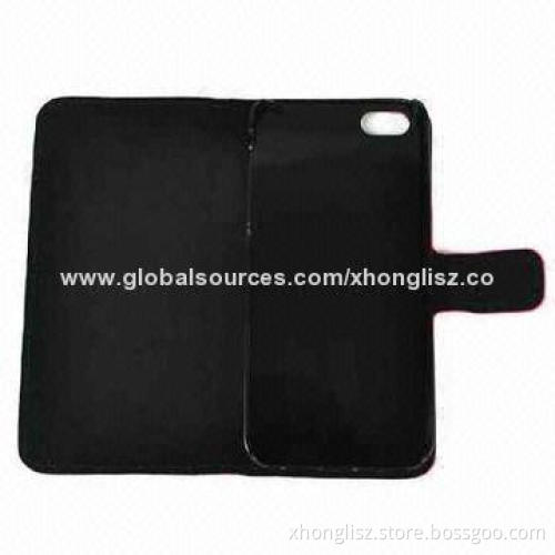 Fashion Leopard Print Phone cases, flap closure design, fix secure